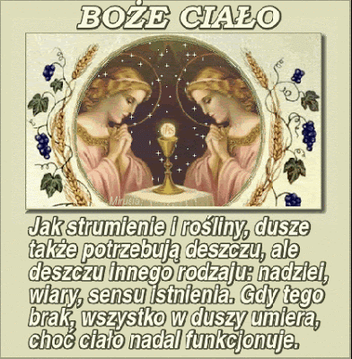 Jak strumienie i rośliny, dusze także potrzebują